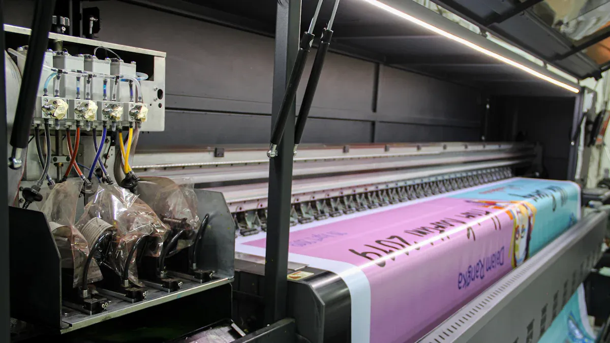 What is a 9-color digital printing machine and how does it work?