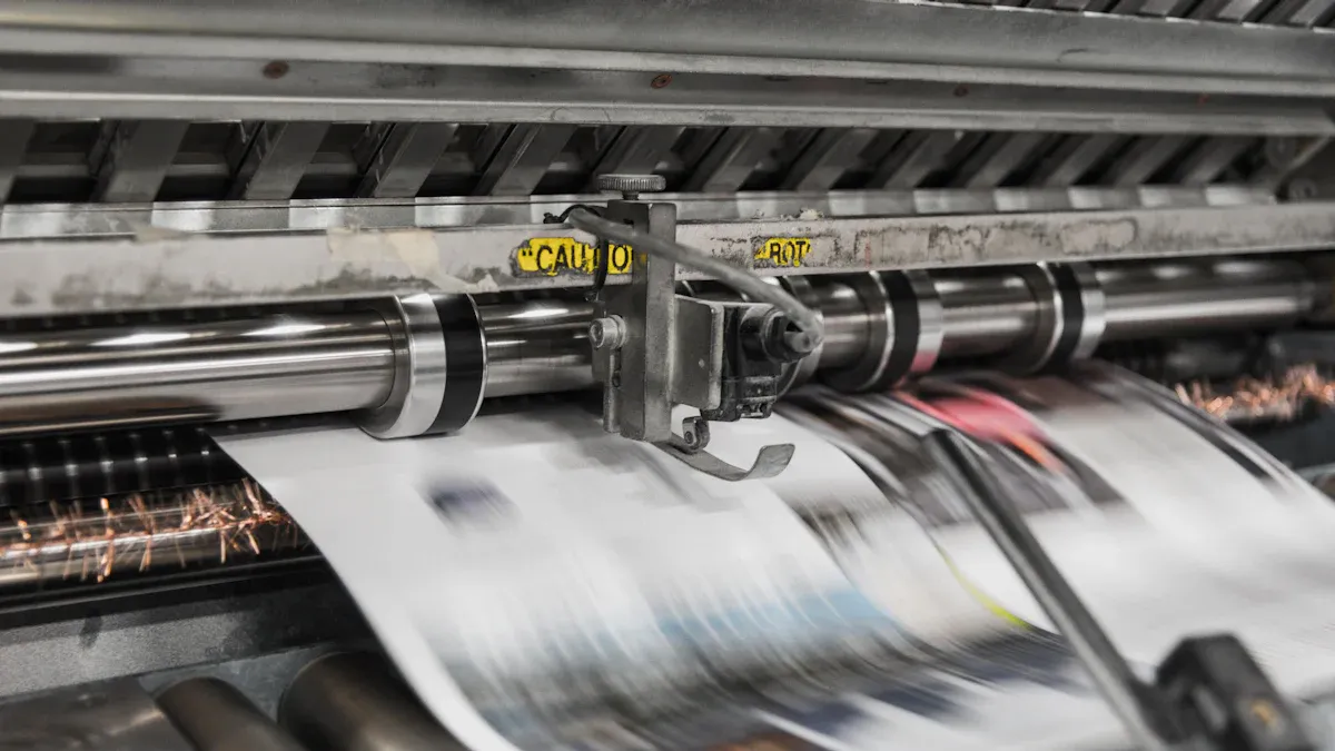 How Semi Gloss Digital Printing Machine Works